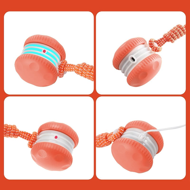 Dog Toy Motion-Activated & Two-Speed Chew-Resistant