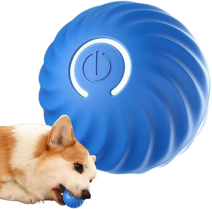 Dog Toy Self-Moving Sensors & LED Light
