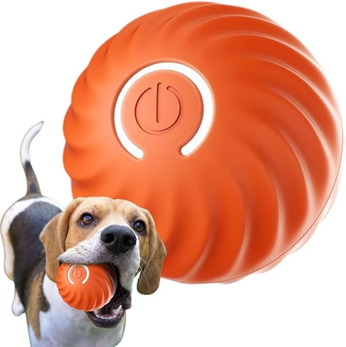 Dog Toy Self-Moving Sensors & LED Light