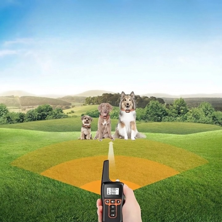 Dog Training Collar Remote 0.62 Mile Range Rechargeable