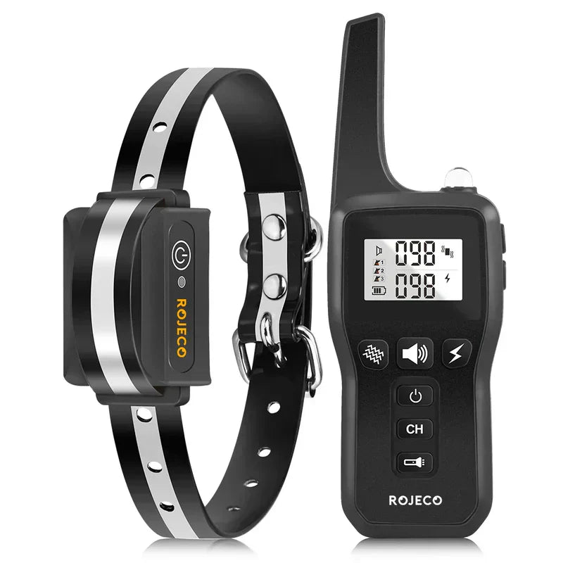 Dog Training Collar Remote 0.62 Mile Range Rechargeable