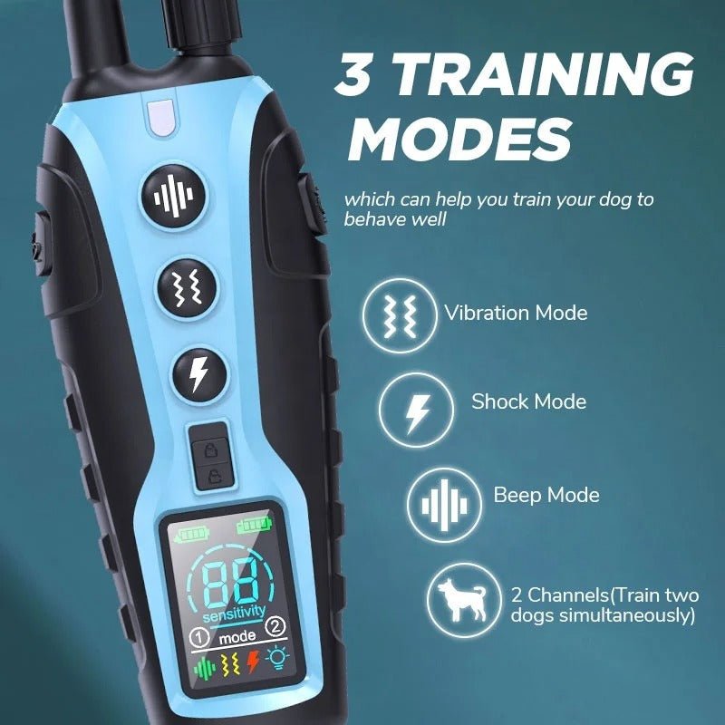 Dog Training Collar Remote 1.24 Mile Waterproof