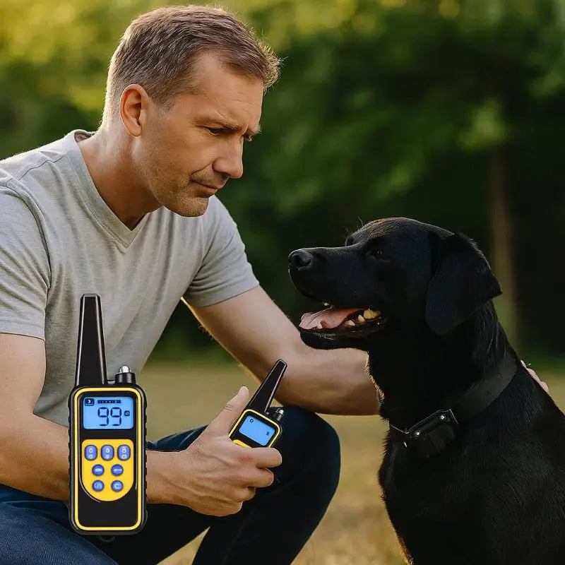 Dog Training Collar Remote Control Dual-Dog IP67 Waterproof