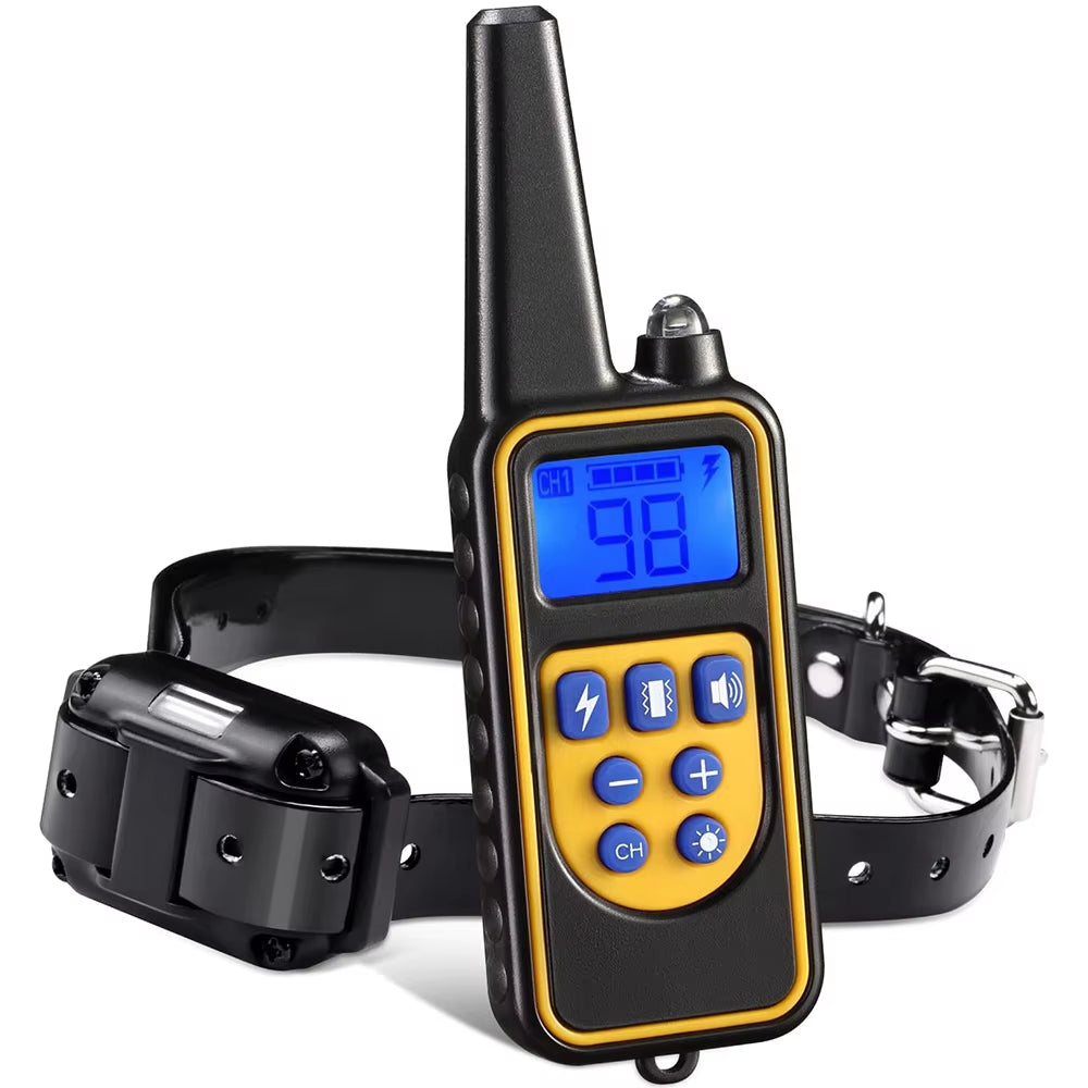 Dog Training Collar Remote Control Dual-Dog IP67 Waterproof