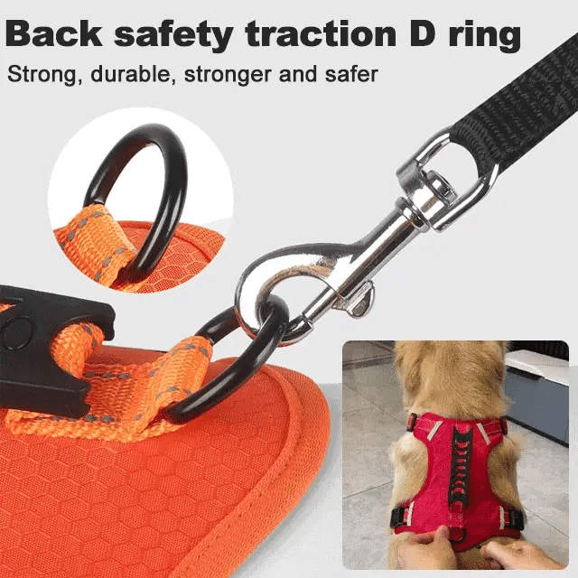 Dog Vest No-Pull 360° Reflective Adjustable