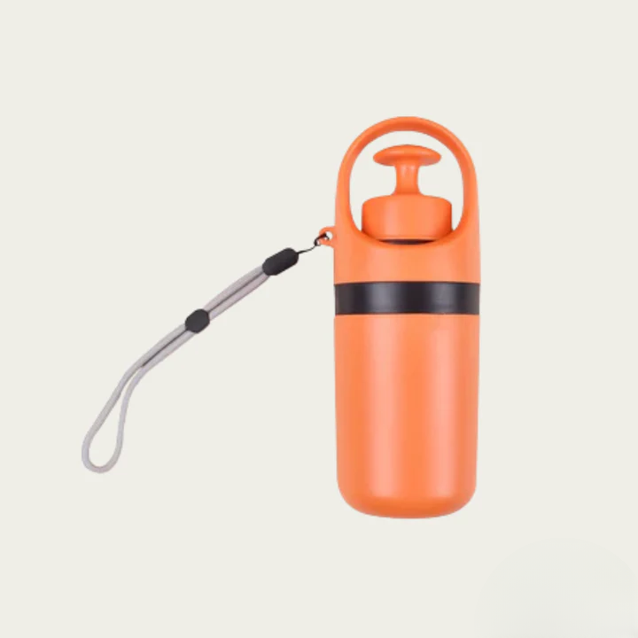 Dog Waste Grabber Six-Prong Touch-Free Integrated Bag Dispenser