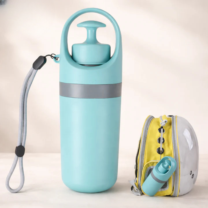 Dog Waste Grabber Six-Prong Touch-Free Integrated Bag Dispenser