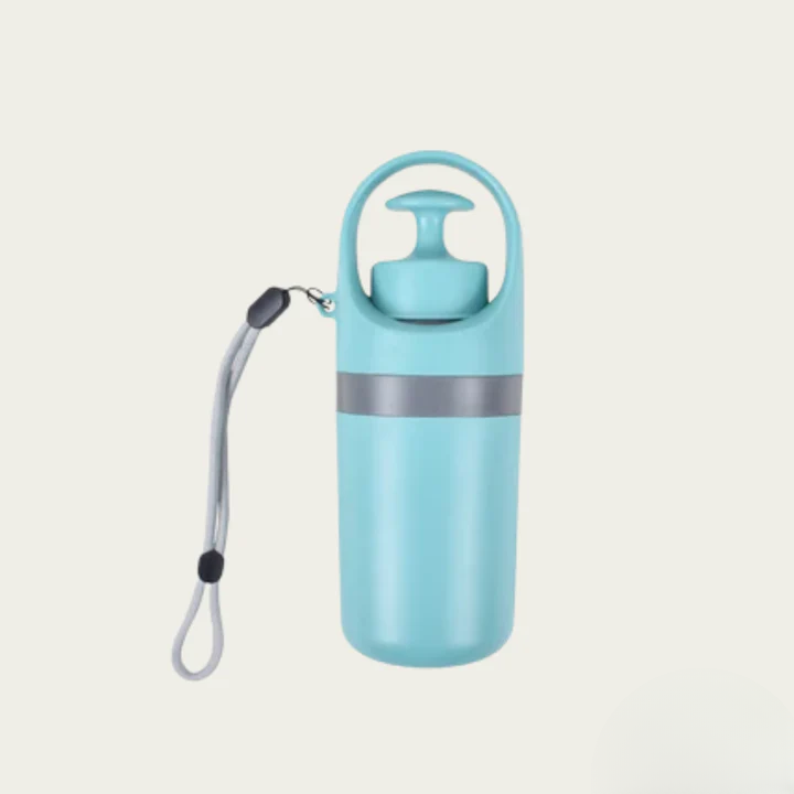 Dog Waste Grabber Touch-Free Six-Prong Integrated Bag Dispenser