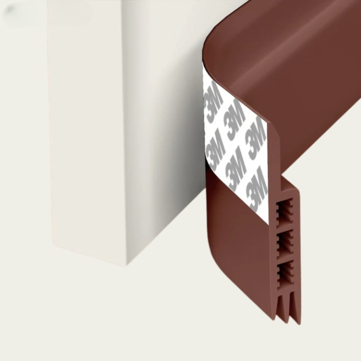 Door Draft Seal Silicone Strong Adhesive Cut To Fit