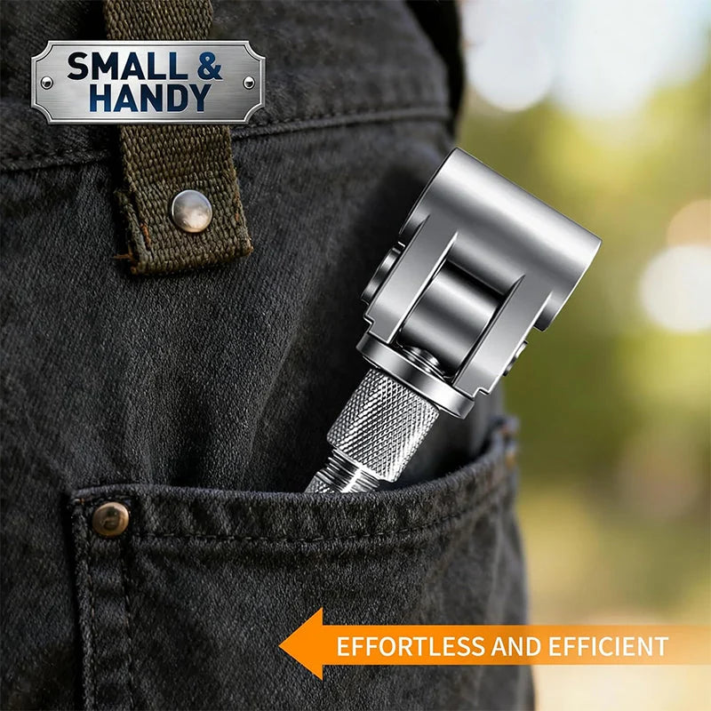 Door Hinge Tool Adjustable Swivel Head Stainless Steel