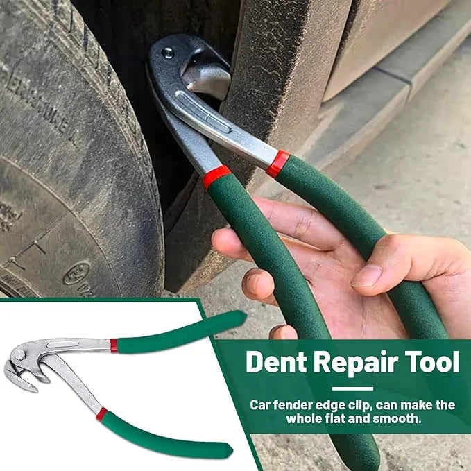 Door Panel Clamp Pliers Cast Metal Non-Slip Soft Grip