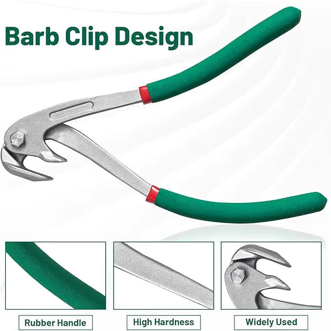 Door Panel Clamp Pliers Cast Metal Non-Slip Soft Grip