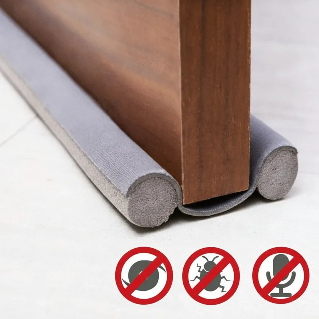 Door Seal Double Barrier Clip-On Cut To Size
