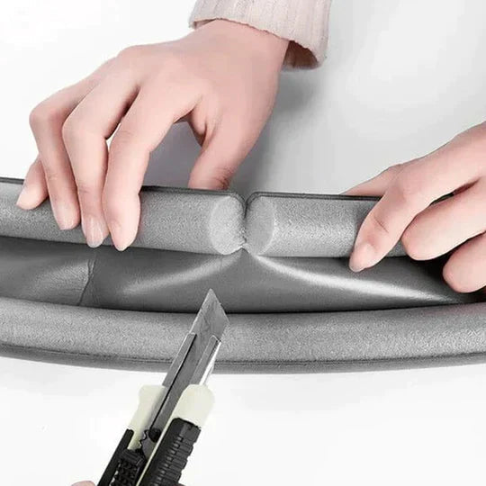 Door Seal Double Barrier Clip-On Cut To Size