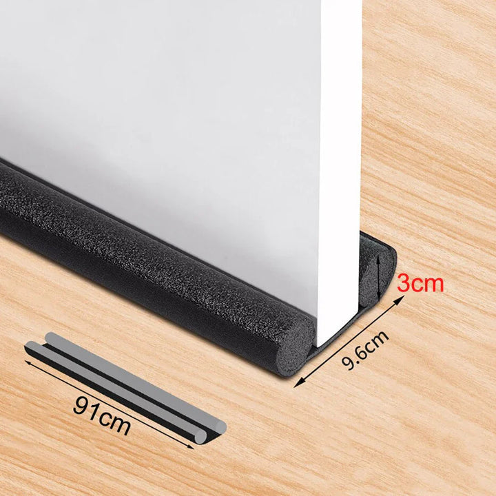Door Seal Double Barrier Clip-On Cut To Size