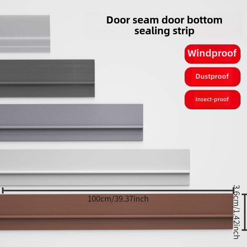 Door Seal Self-Adhesive Silicone Draft & Noise Protection