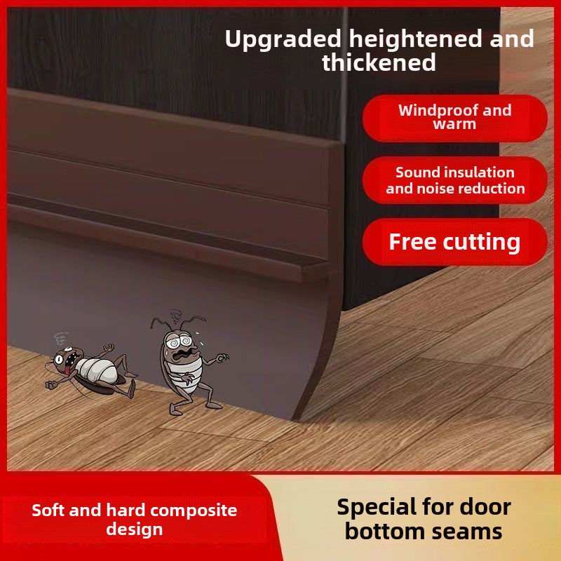 Door Seal Self-Adhesive Silicone Draft & Noise Protection