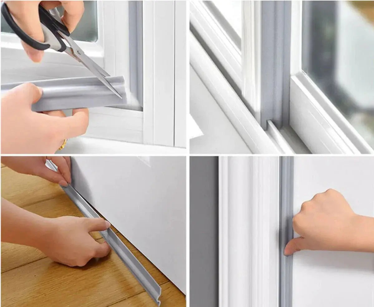 Door & Window Sealing Tape Self-Adhesive Foam