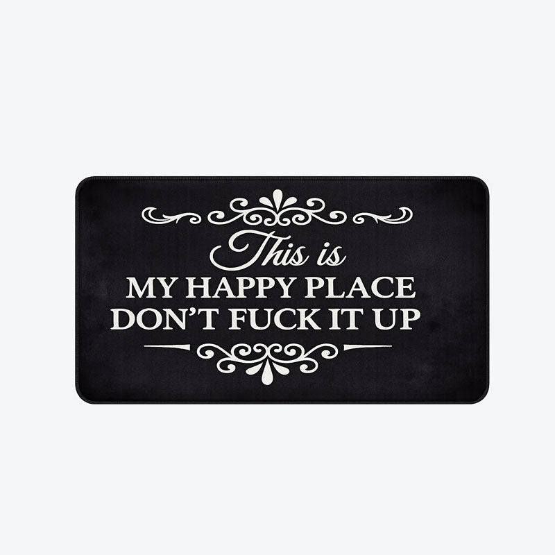 Doormat Cheeky Phrase Non-Slip & Weather Resistant