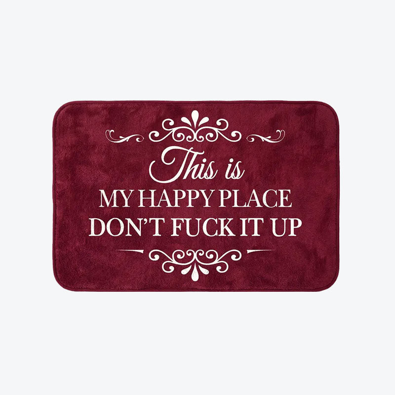 Doormat Cheeky Phrase Non-Slip & Weather Resistant
