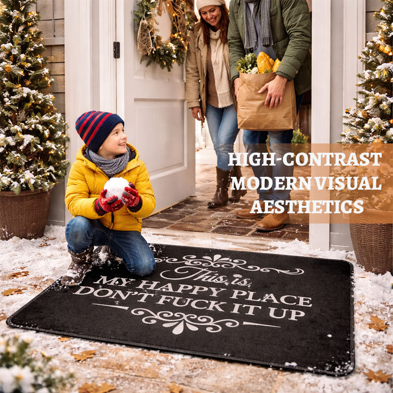 Doormat Cheeky Phrase Non-Slip & Weather Resistant
