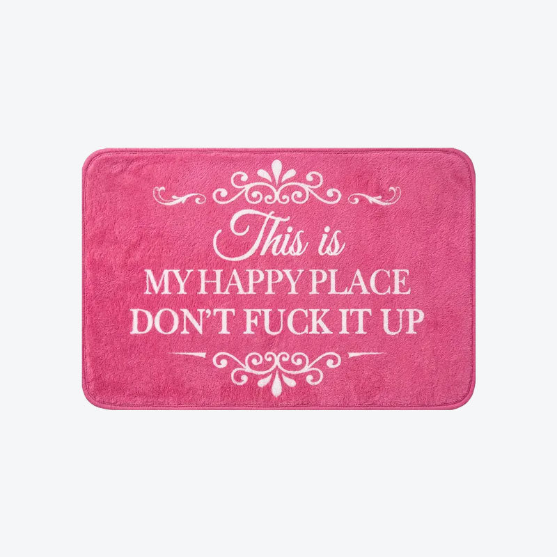 Doormat Cheeky Phrase Non-Slip & Weather Resistant