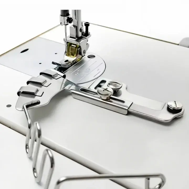 Double-Fold Binding Attachment Automatic Stainless Steel Fits 2.2–3.6 cm