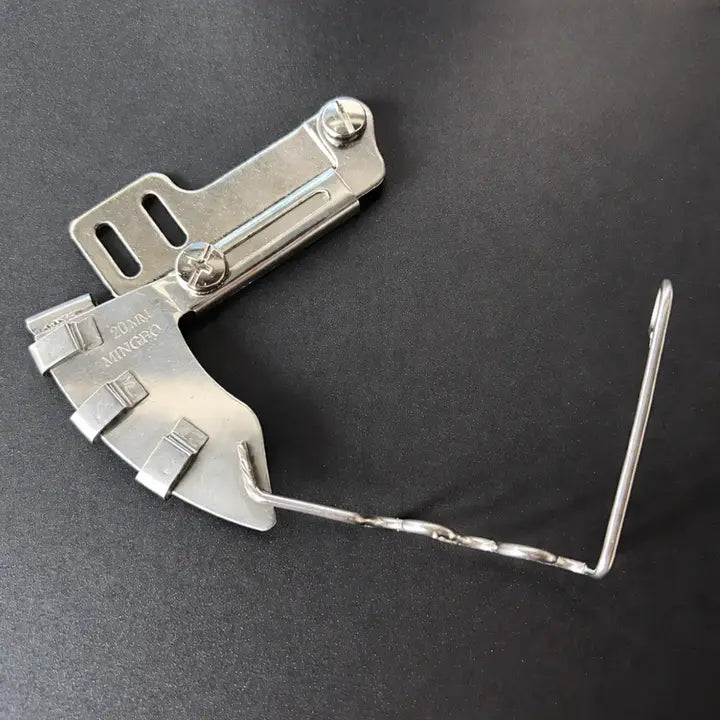 Double-Fold Binding Attachment Automatic Stainless Steel Fits 2.2–3.6 cm