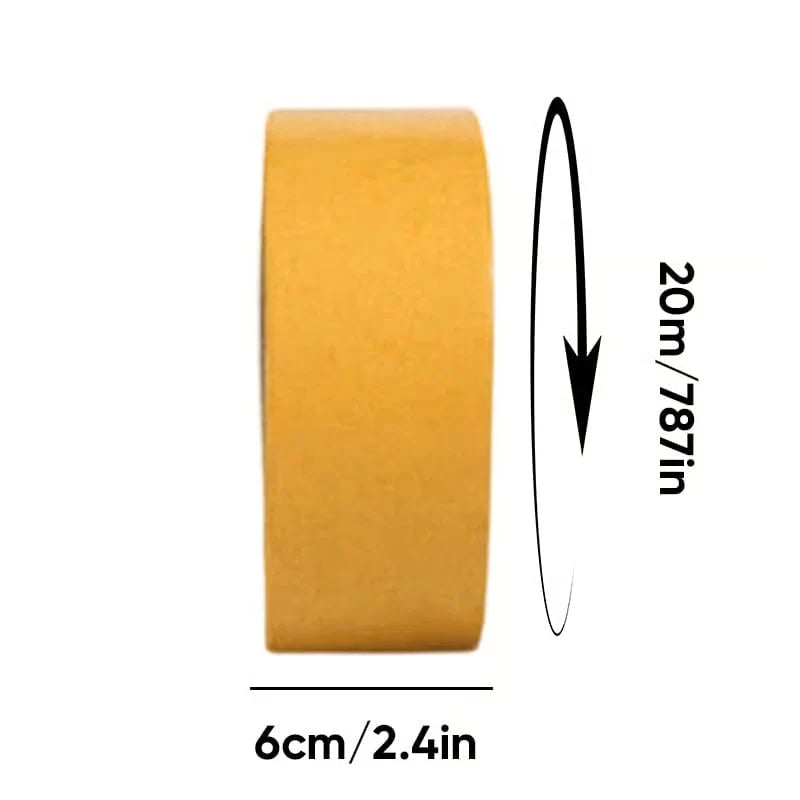 Double-Sided Tape Tear-Resistant Fabric Mesh Residue-Free 20m Roll