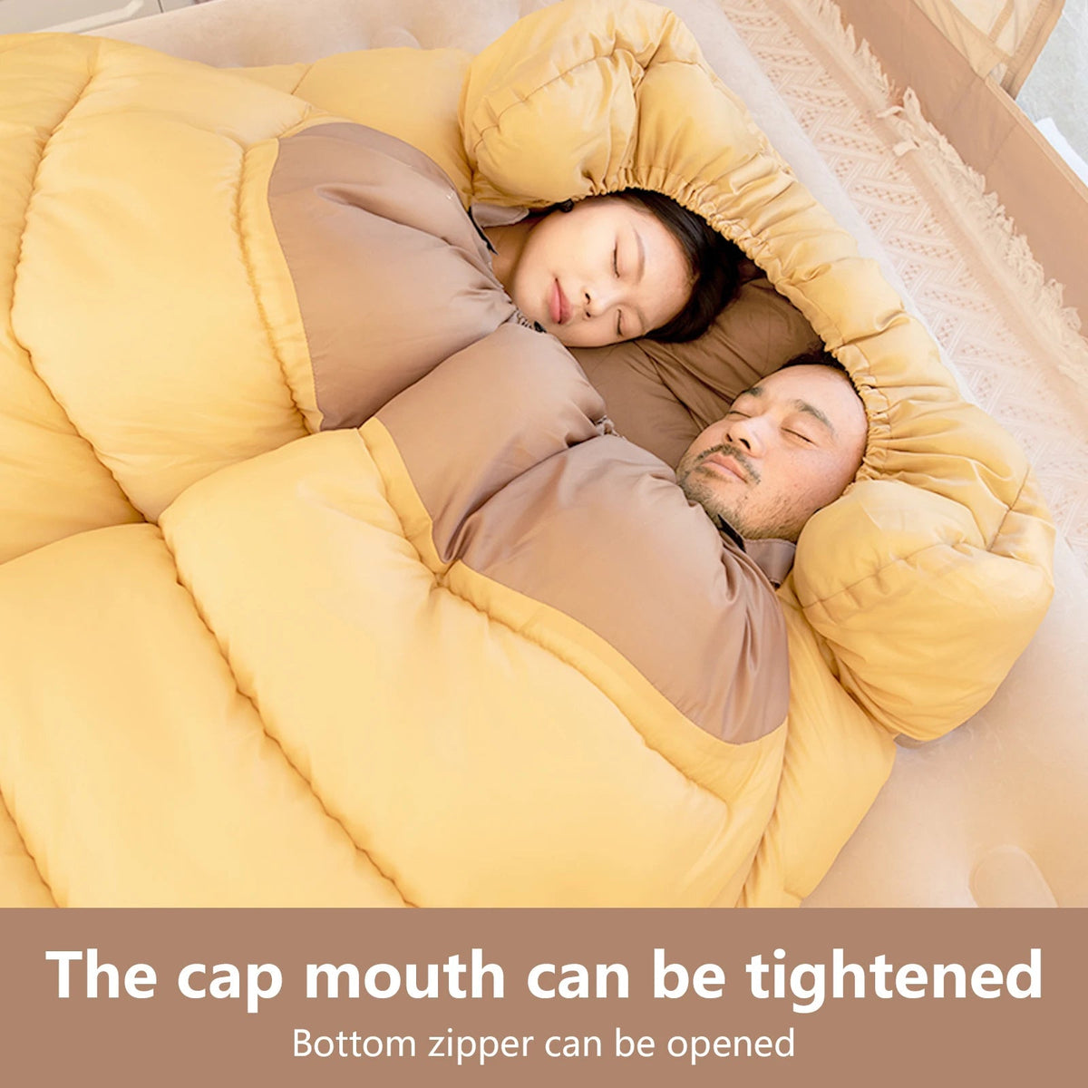 Double Sleeping Bag Insulated All-Season Packable
