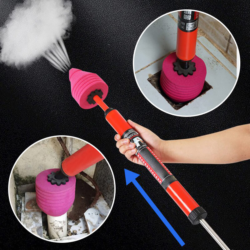 Drain Cleaner Pump High-Pressure Chemical-Free 64 cm Reach