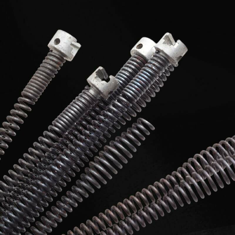 Drain Cleaning Spiral Manganese Steel Universal Drill Adapter