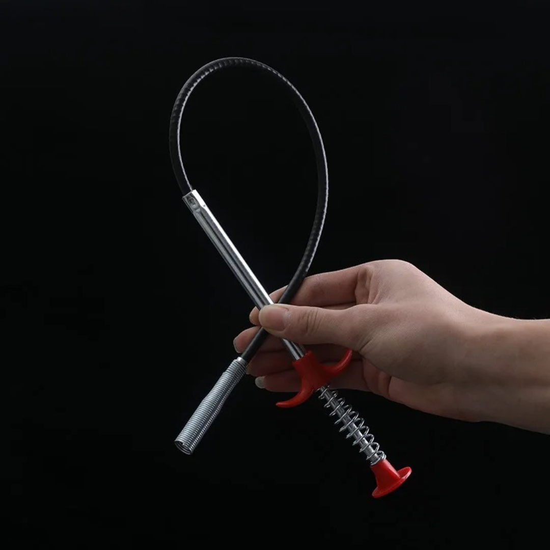 Drain Hook Flexible Stainless Steel Shaft Claw Attachment