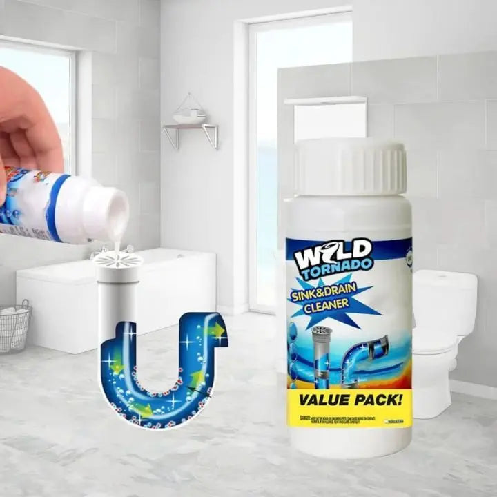 Drain & Pipe Cleaner High-Density Non-Corrosive Septic-Safe