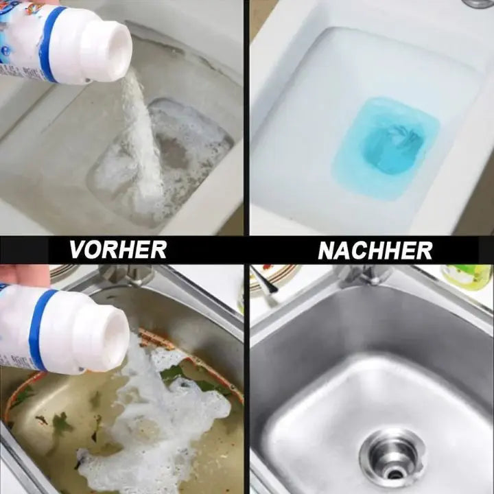 Drain & Pipe Cleaner High-Density Non-Corrosive Septic-Safe