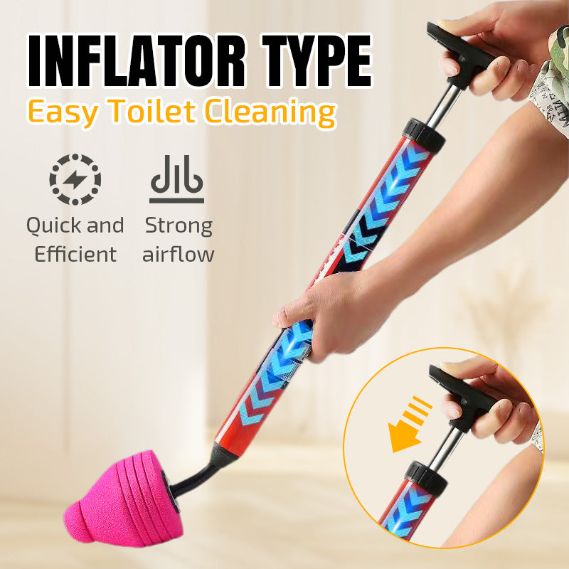 Drain Plunger High-Pressure Pump Flexible Airtight Nozzle