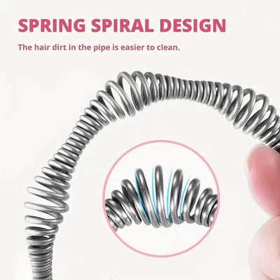 Drain Snake Flexible 5 Meter Carbon Steel