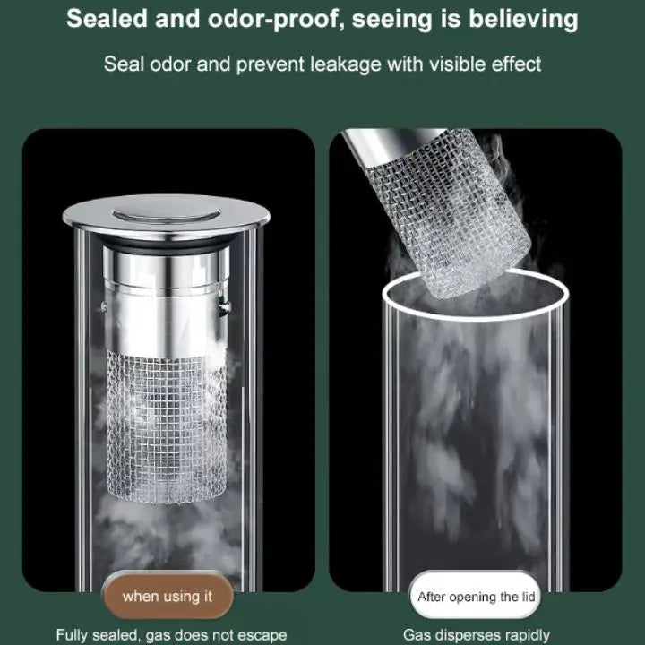 Drain Strainer Pop-Up & Hair Catcher Copper Core