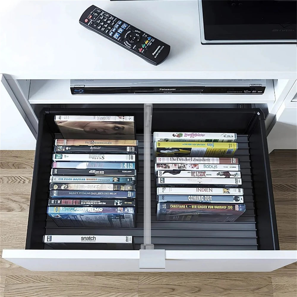 Drawer Divider Set Adjustable Transparent Set of 6