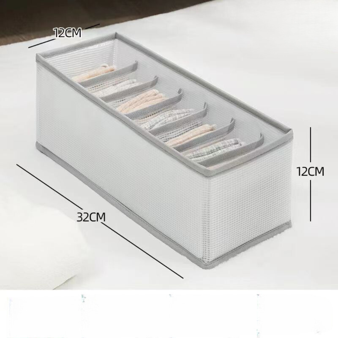 Drawer Organizer Box Foldable Integrated Dividers
