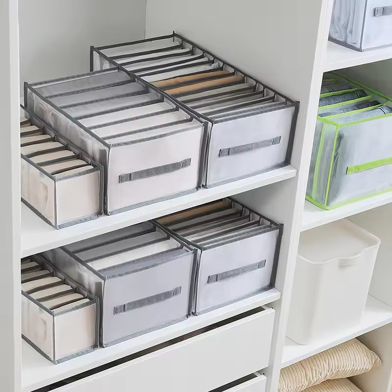Drawer Organizer Box Foldable Integrated Dividers