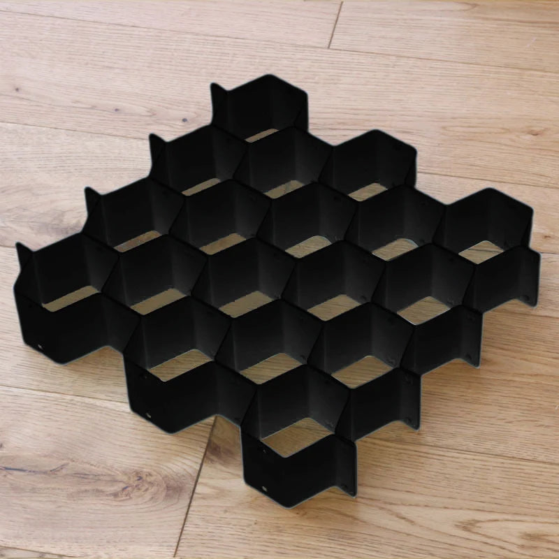 Drawer Organizer Modular Honeycomb Tool-Free Assembly