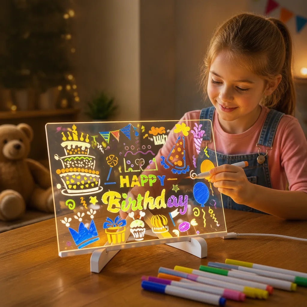 Drawing Board LED USB Powered Reusable