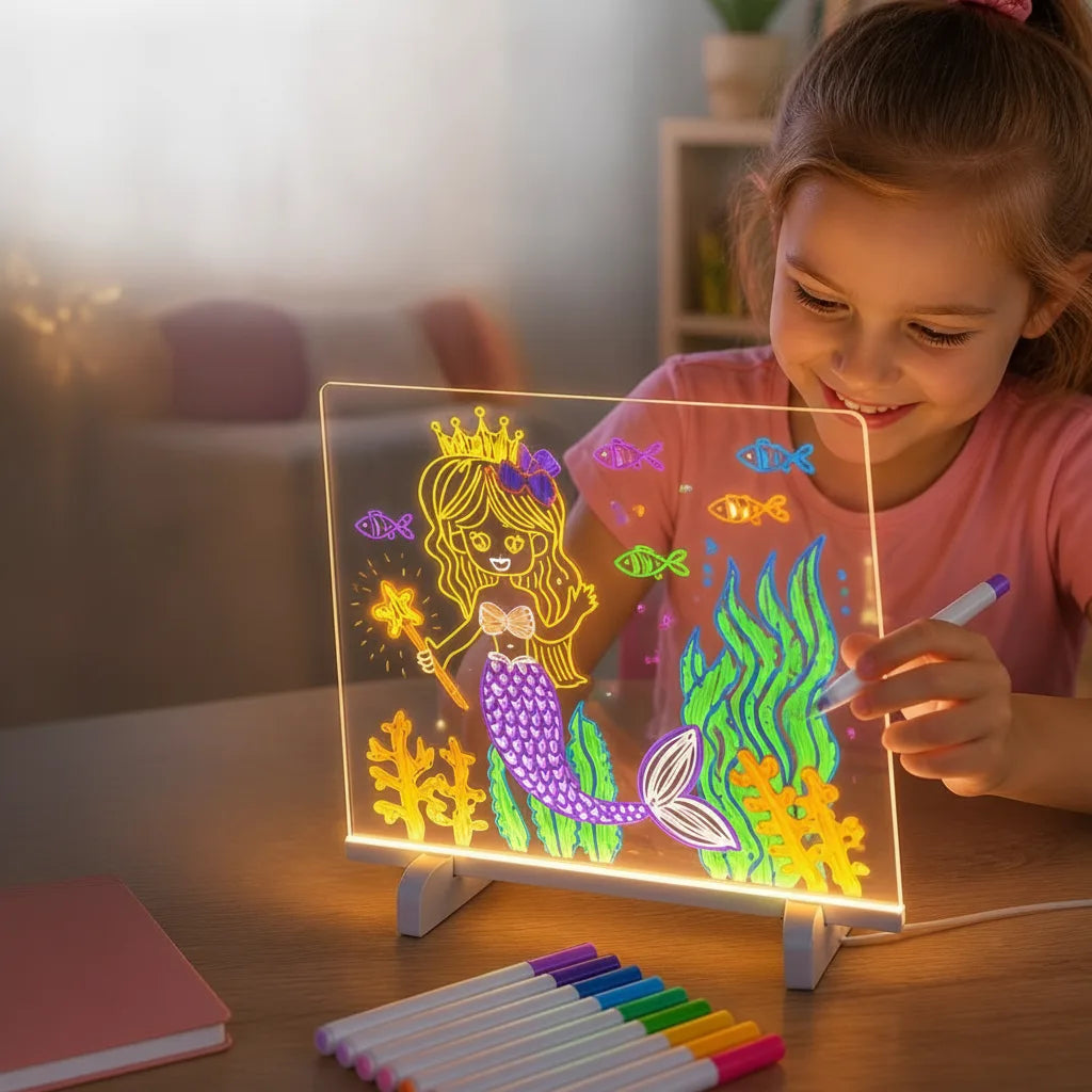 Drawing Board LED USB Powered Reusable