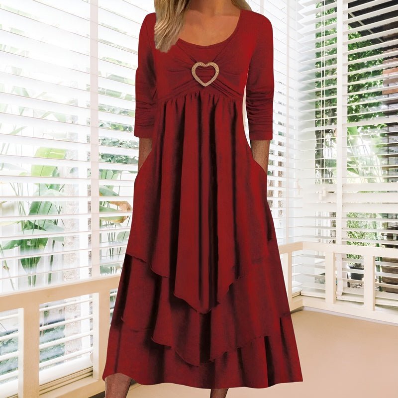 Dress Flowy A-Line Lightweight Breathable