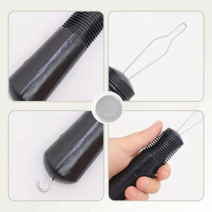 Dressing Aid Ergonomic Handle Button Loop & Zipper Hook