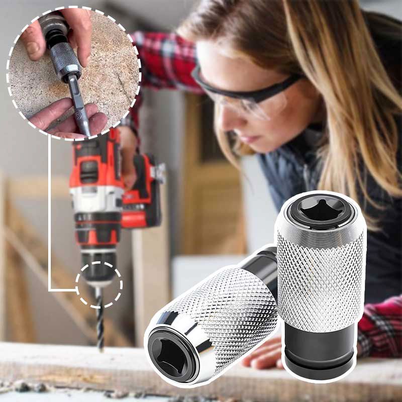 Drill Adapter Carbon Steel One-Hand Quick-Change