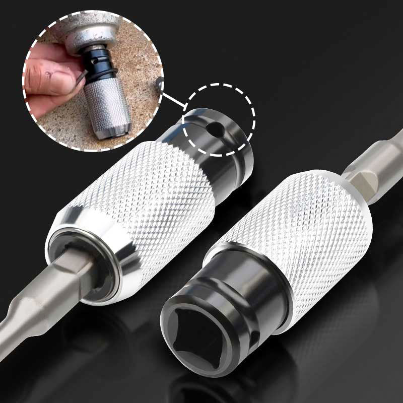 Drill Adapter Carbon Steel One-Hand Quick-Change