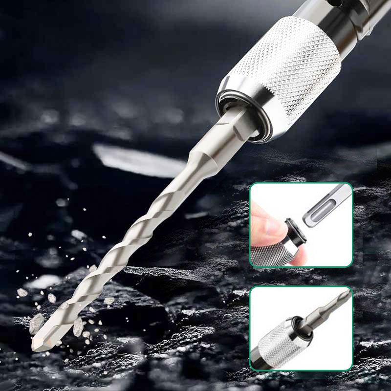 Drill Adapter Quick-Change 3-in-1 Secure Locking