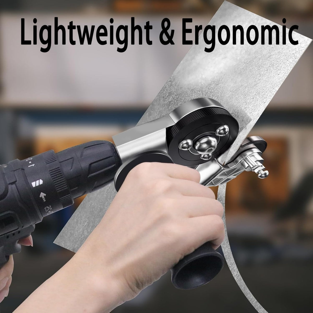 Drill Attachment Metal Cutting Burr-Free Protective Cover